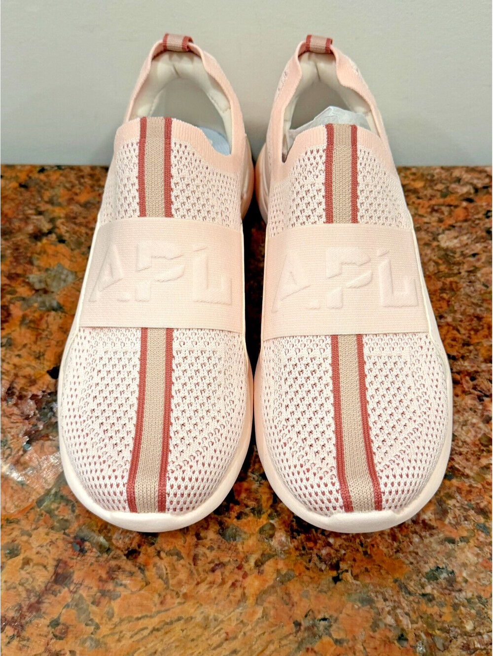Women's Light Pink APL TechLoom Bliss Sneakers Size 6.5